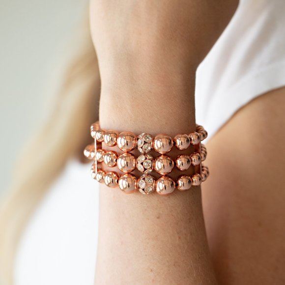 Icing On The Top - Copper Bracelet - Picture 2 of 2